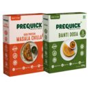 PREQUICK High Protein Chilla & Banti Dosa Combo
