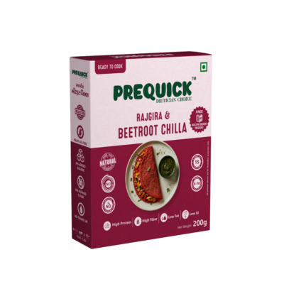 PREQUICK Rajgira & Beetroot Chilla Mix